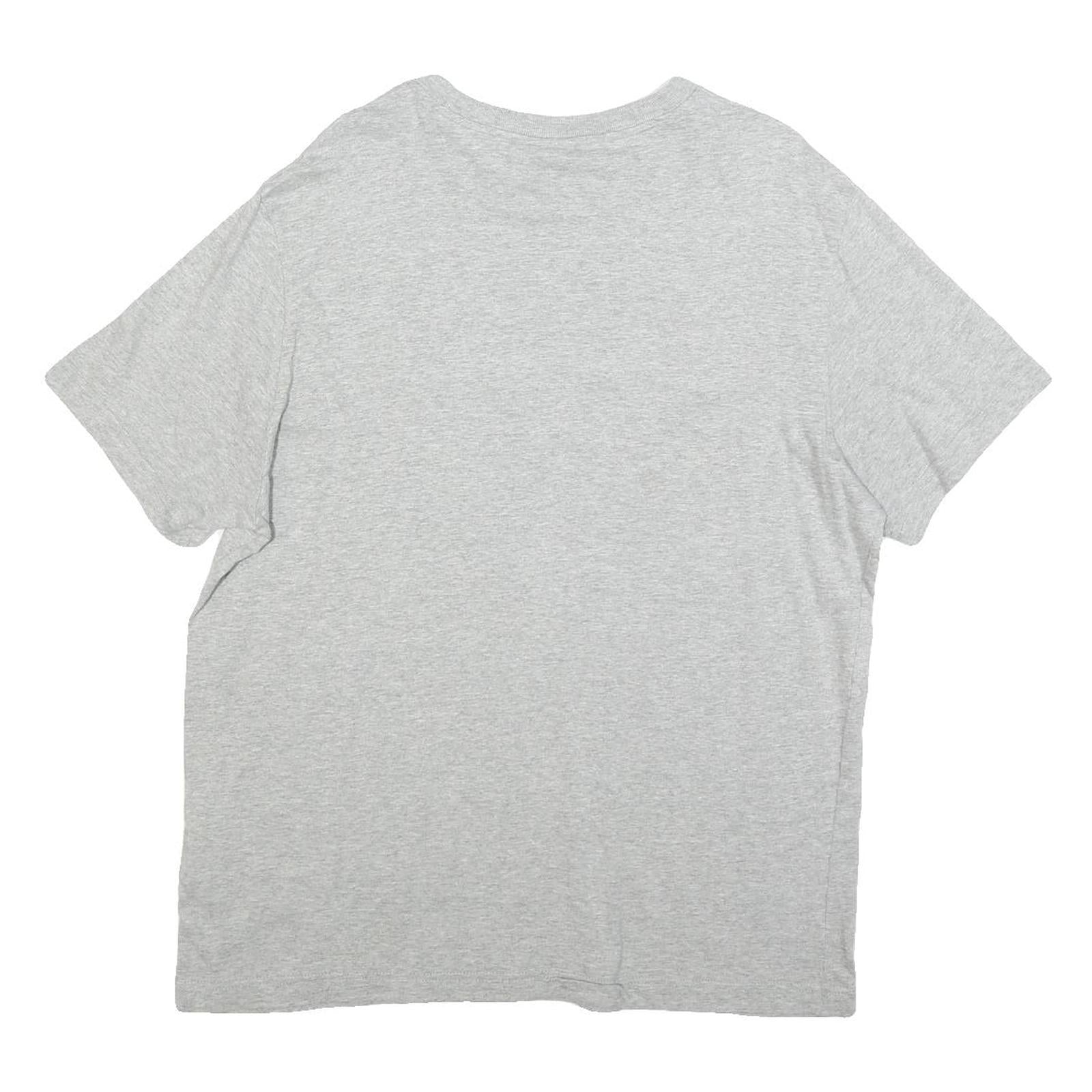 CHAMPION Mens Grey Cotton Blend Graphic T-Shirt XL Short Sleeve Crew Neck