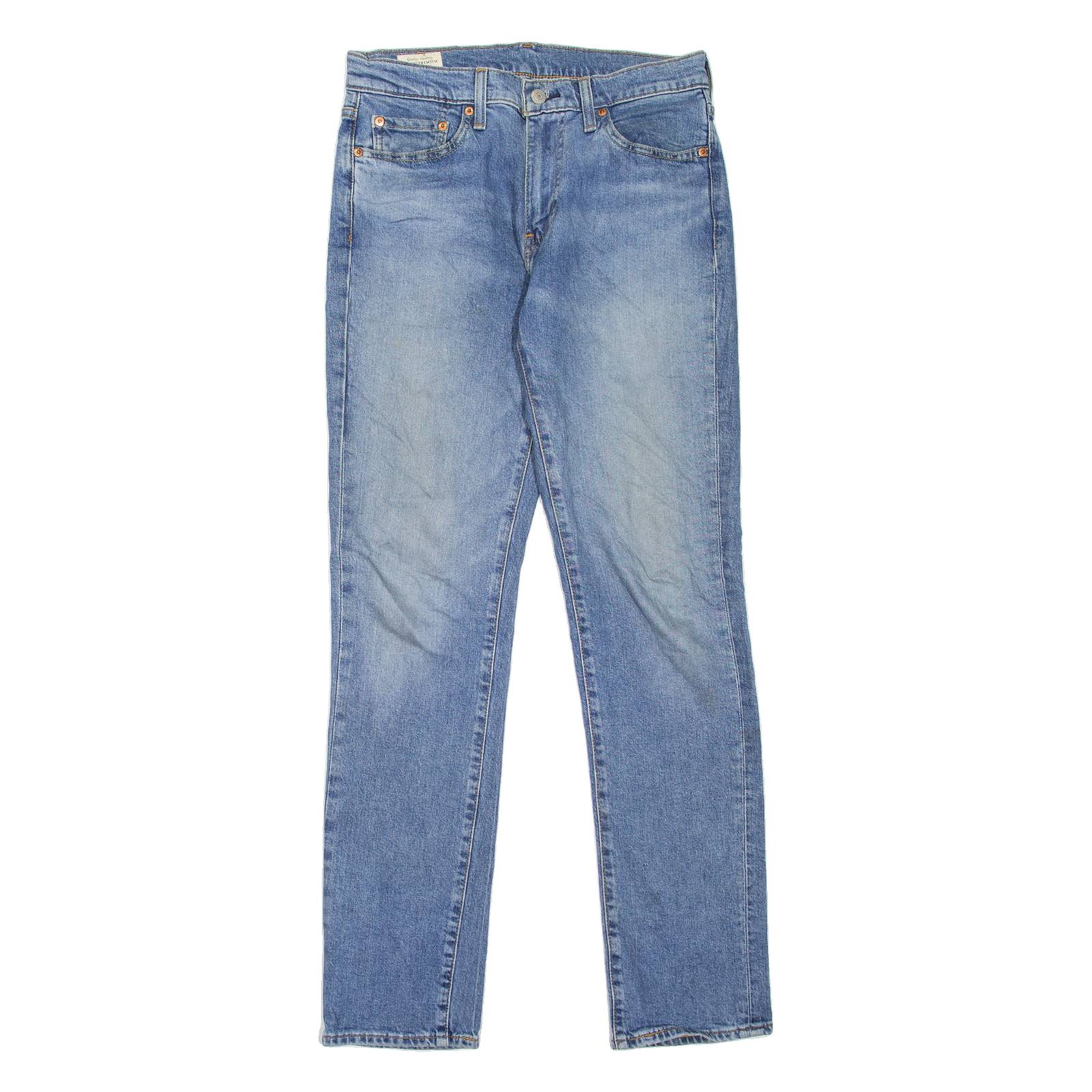 LEVI'S 511 BIG E Jeans Mens Blue Slim Straight Stone Wash W30 L32