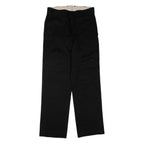 DICKIES Mens Trousers Black Regular Straight W30 L30