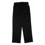 DICKIES Mens Trousers Black Regular Straight W30 L30