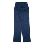 DICKIES Workwear Mens Trousers Blue Regular Straight W28 L34