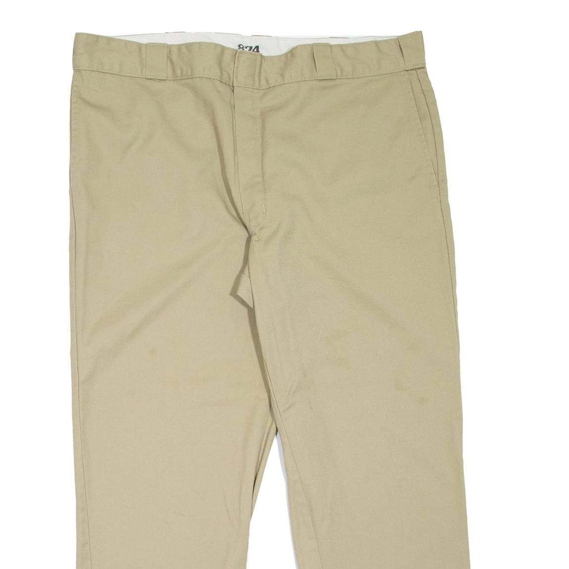 DICKIES 874 Workwear Mens Trousers Beige Regular Straight W40 L29