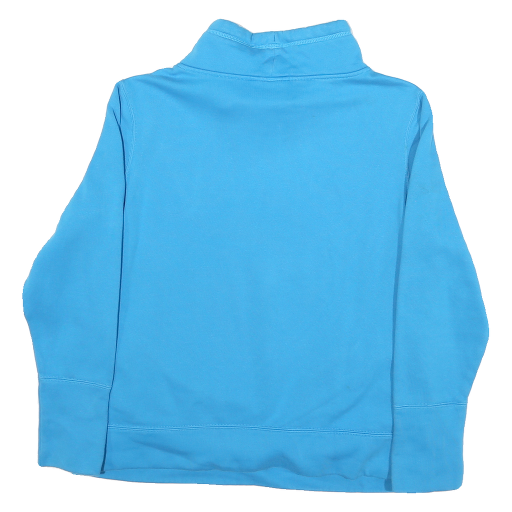 PUMA Mens Blue Crew Neck XL Cotton Blend Sweatshirt Pullover Logo Print