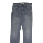 WRANGLER Mens Slim Blue Denim Jeans W30 L30 Classic Zip Closure