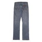 WRANGLER Mens Slim Blue Denim Jeans W30 L30 Classic Zip Closure