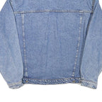 LEVI'S Mens Blue Denim Jacket L Cotton Blend Classic Button Fastening Casual