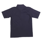 CHAMPION Mens Navy Blue Polo Shirt M Cotton Blend Classic Embroidered Logo