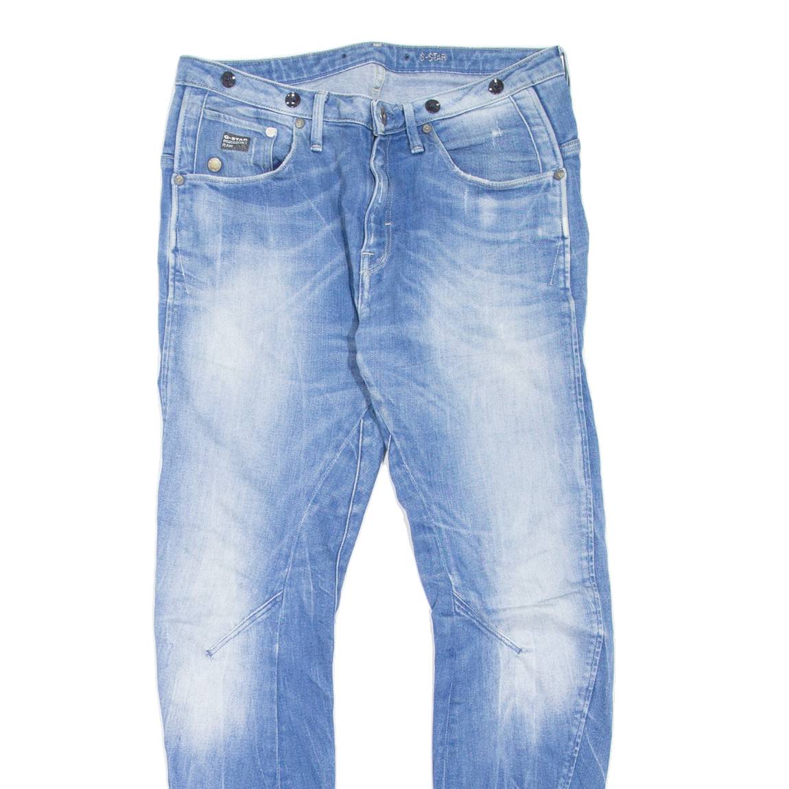 G-STAR Womens Jeans Blue Slim Skinny Stone Wash W30 L27