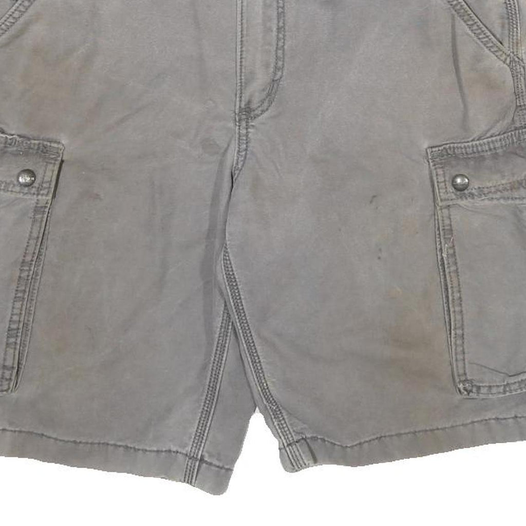CARHARTT Mens Shorts Grey Casual Cargo Large Pockets Relaxed Fit M W32