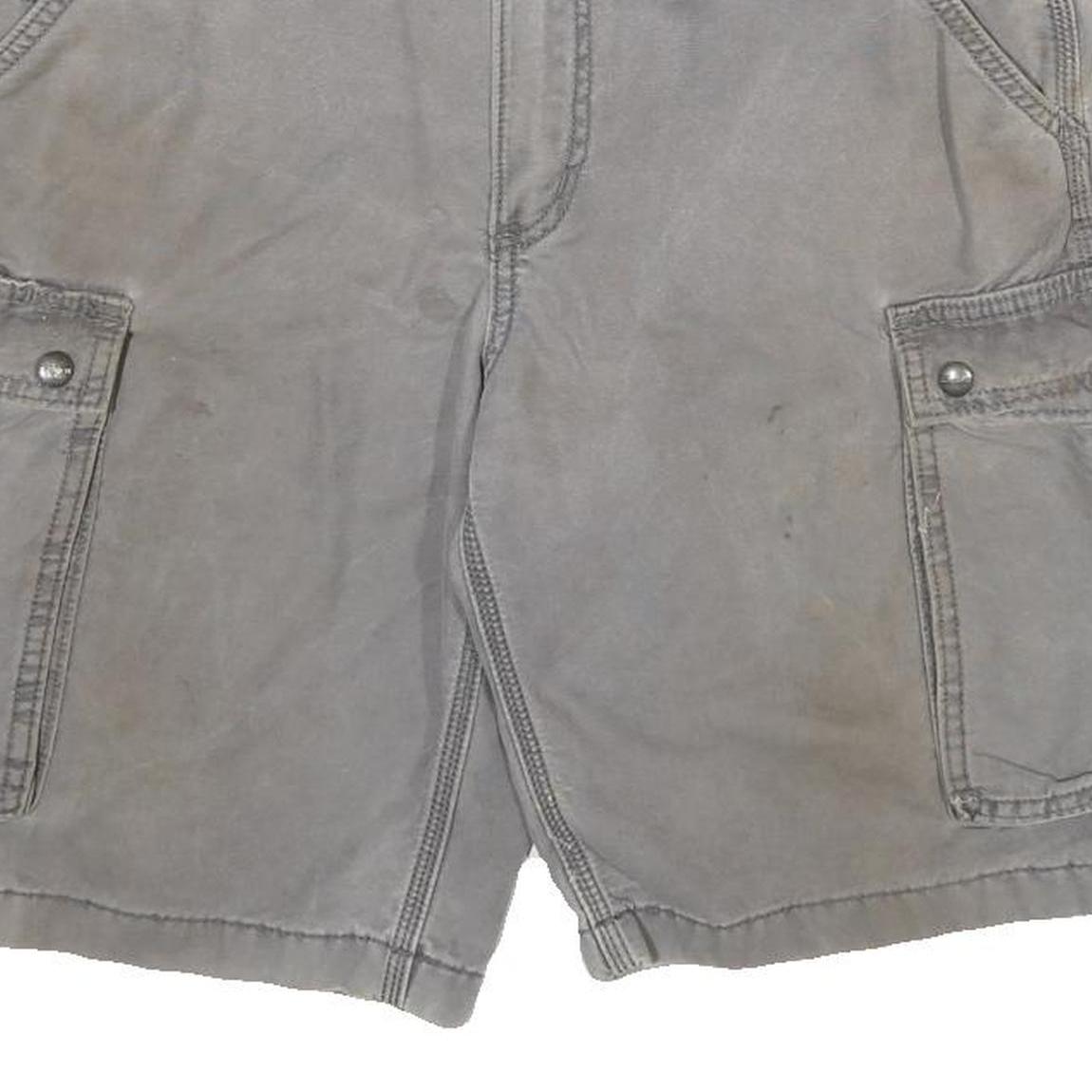 CARHARTT Mens Shorts Grey Casual Cargo Large Pockets Relaxed Fit M W32