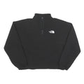 THE NORTH FACE Womens Black Outdoor Jacket M Polyester Blend Plain Zip