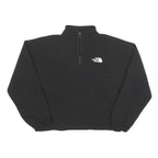 THE NORTH FACE Womens Black Outdoor Jacket M Polyester Blend Plain Zip