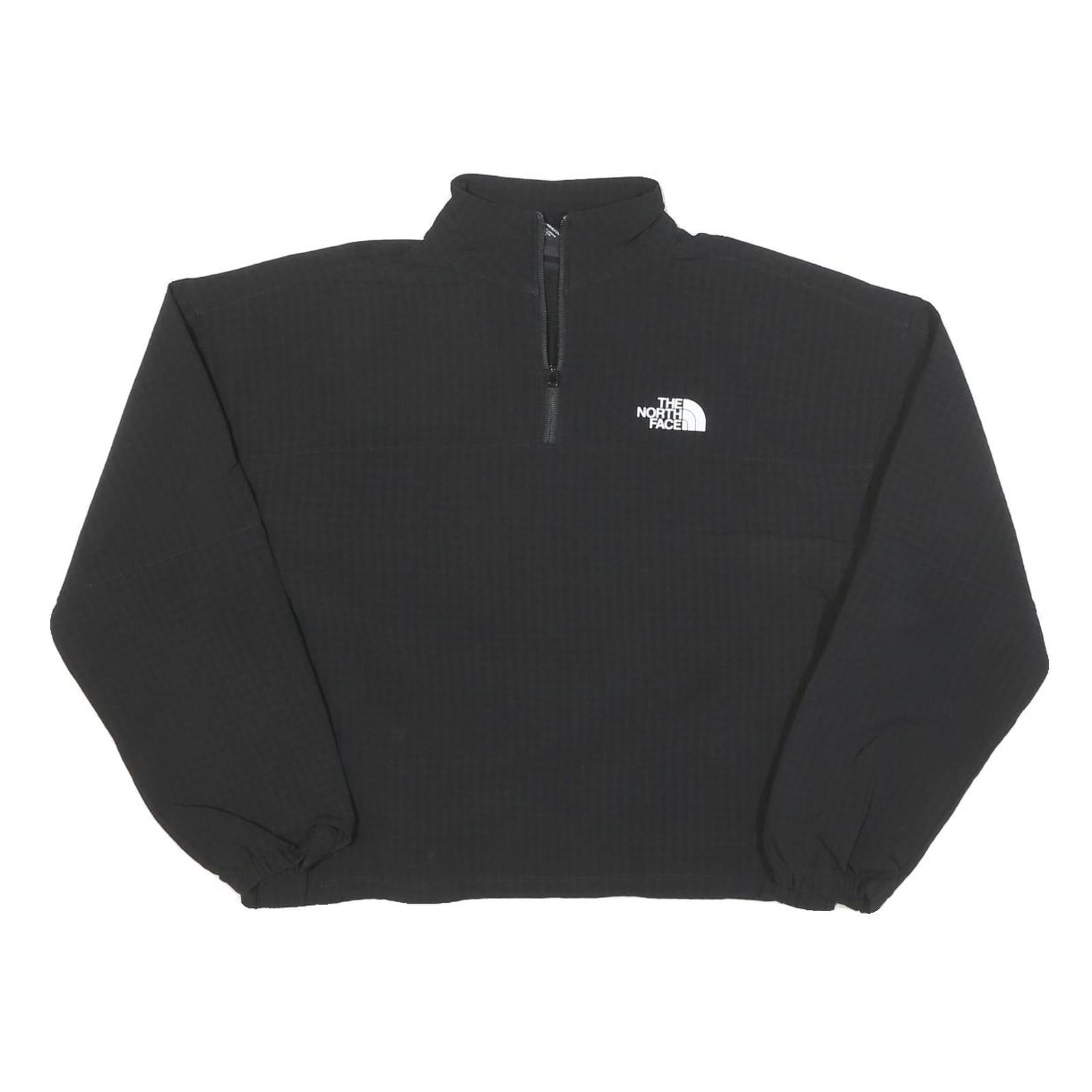 THE NORTH FACE Womens Black Outdoor Jacket M Polyester Blend Plain Zip