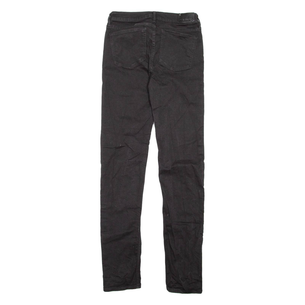 ARMANI EXCHANGE Womens Jeans Black Slim Straight W27 L30