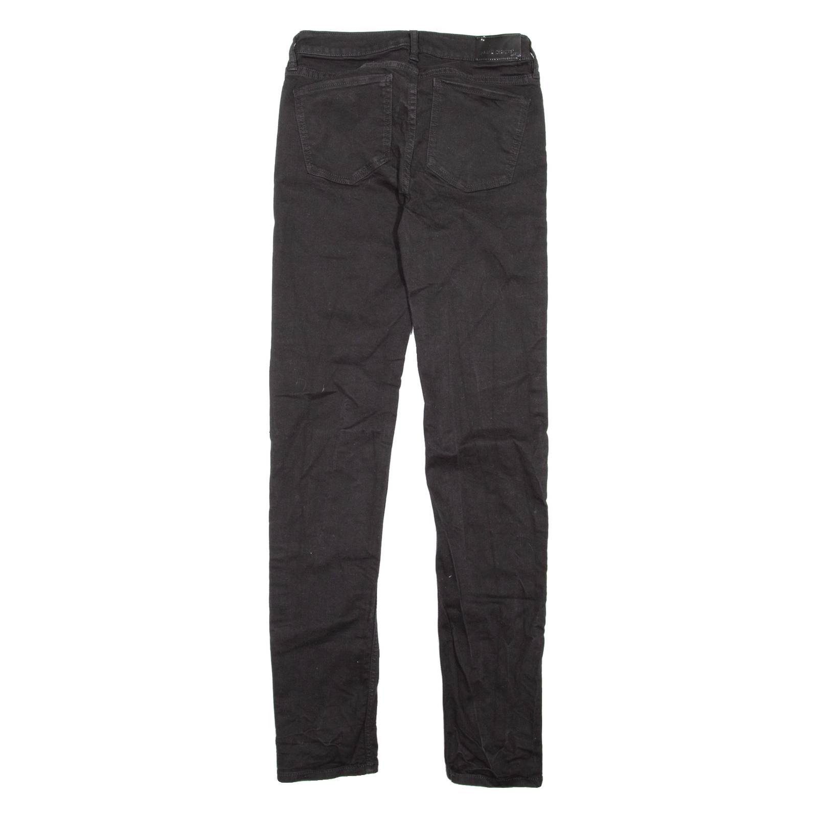 ARMANI EXCHANGE Womens Jeans Black Slim Straight W27 L30