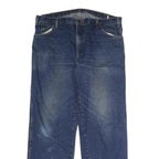 DICKIES Mens Jeans Blue Regular Straight Denim Medium W38 L30 Classic Fit