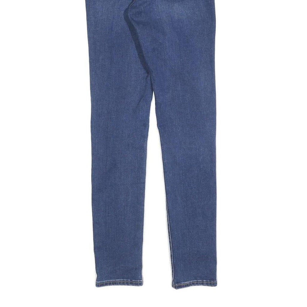 LEVI'S Womens Jeans Blue Slim Skinny Denim Medium W26 L30 Distressed Zip 311