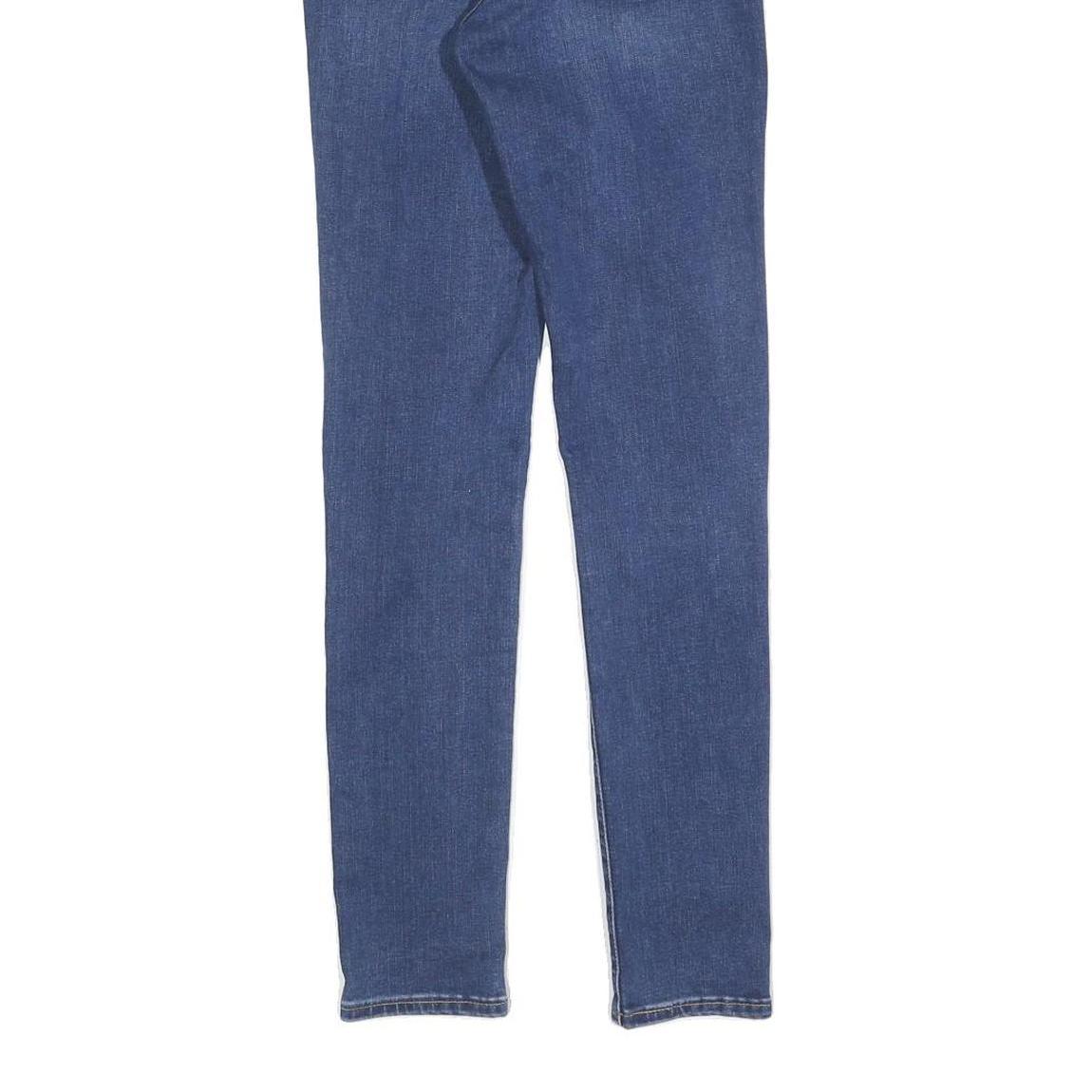 LEVI'S Womens Jeans Blue Slim Skinny Denim Medium W26 L30 Distressed Zip 311