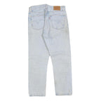 LEVI'S 501 BIG E Womens Jeans Blue Light Denim Regular Fit Straight Button W30