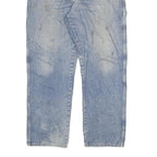 DICKIES Mens Regular Fit Workwear Blue Denim Jeans W38 L30 Zip Closure