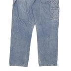 DICKIES Mens Regular Fit Workwear Blue Denim Jeans W38 L30 Zip Closure