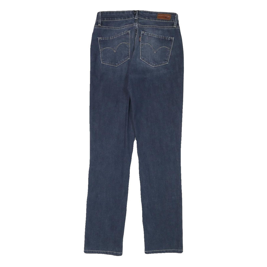 LEVI'S Womens Jeans Blue Slim Skinny Denim Medium W25 L28 Classic Zip