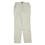 8848 Womens Polyester Blend Beige Regular Leg Trousers W30 L34 Outdoor Zip