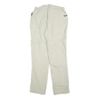 8848 Womens Polyester Blend Beige Regular Leg Trousers W30 L34 Outdoor Zip