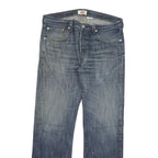 LEVI'S 501 Mens Jeans Blue Regular Straight Denim Medium W34 L31 Classic Button