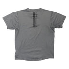 ADIDAS Mens Grey Athletic T-Shirt M Short Sleeve Crew Neck Sportswear Activewear