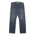 LEVI'S 514 Slim Mens Jeans Blue Slim Straight Denim Medium W34 L32 Classic Fit
