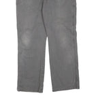 DICKIES Mens Regular Fit Grey Jeans Cotton Blend W36 L32 Workwear Durable