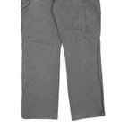 DICKIES Mens Regular Fit Grey Jeans Cotton Blend W36 L32 Workwear Durable