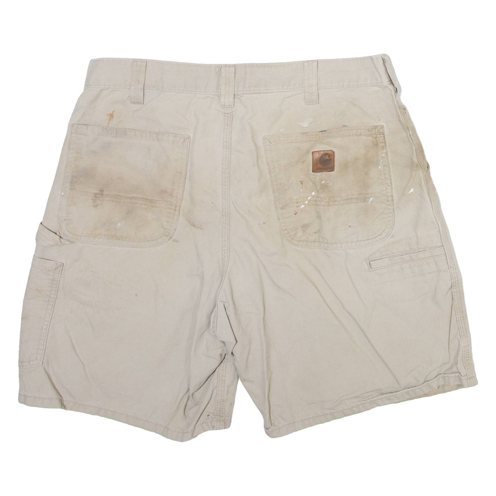 CARHARTT Mens Workwear Shorts Beige M W34