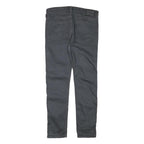 LEVI'S Mens Slim Black Jeans Denim W34 L29 Zip Classic Fit Casual Wear