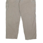 CARHARTT Mens Cotton Beige Loose Tapered Trousers W40 L32 Workwear Casual