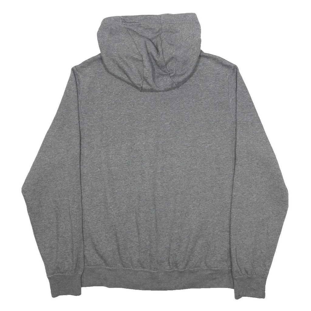 NIKE Womens Grey Hoodie XL Cotton Blend Pullover Lightweight Casual