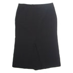 ELENA MIRO Womens Straight Skirt Black Long XL