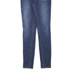GUESS Womens Jeans Blue Slim Skinny Denim Medium W28 L30 Stylish Zip Fastening