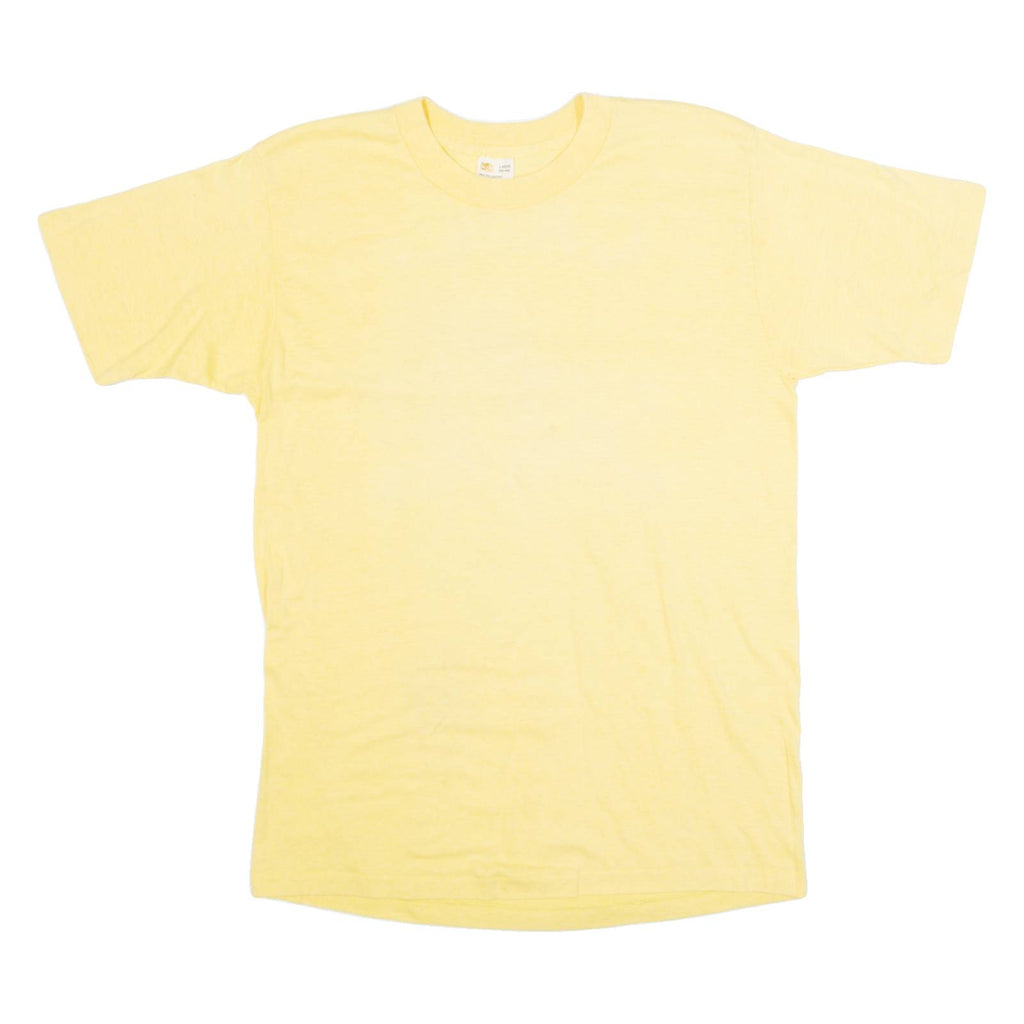 BODY WEAR Canci Dragon Womens T-Shirt Yellow 90s L