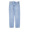 LEVI'S 502 Jeans Womens Blue Regular Tapered Stone Wash W32 L34
