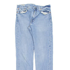 LEVI'S 502 Jeans Womens Blue Regular Tapered Stone Wash W32 L34