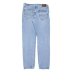 LEVI'S 502 Jeans Womens Blue Regular Tapered Stone Wash W32 L34