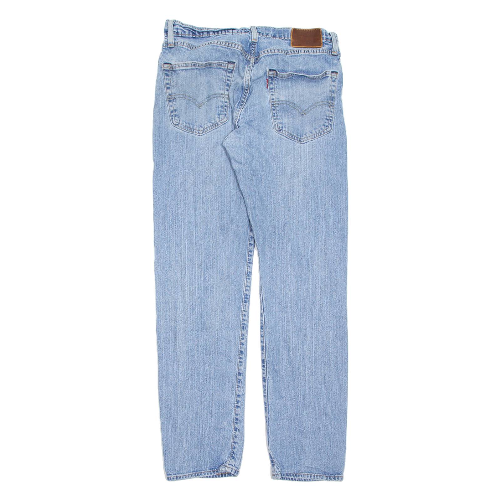 LEVI'S 502 Jeans Womens Blue Regular Tapered Stone Wash W32 L34