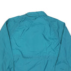 PERFECT TRAIL Mens Blue Nylon Windbreaker Jacket M Lightweight Casual