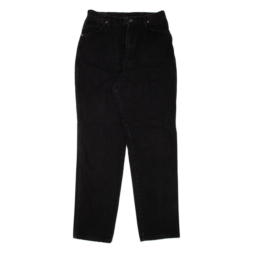 WRANGLER Womens Jeans Black Regular Mom W27 L32