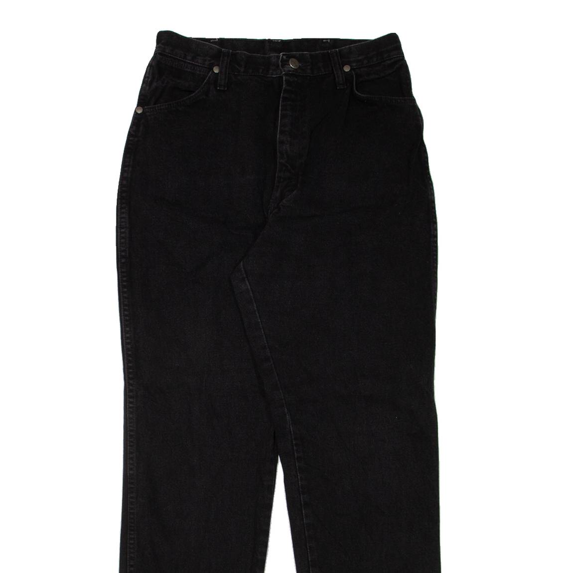 WRANGLER Womens Jeans Black Regular Mom W27 L32