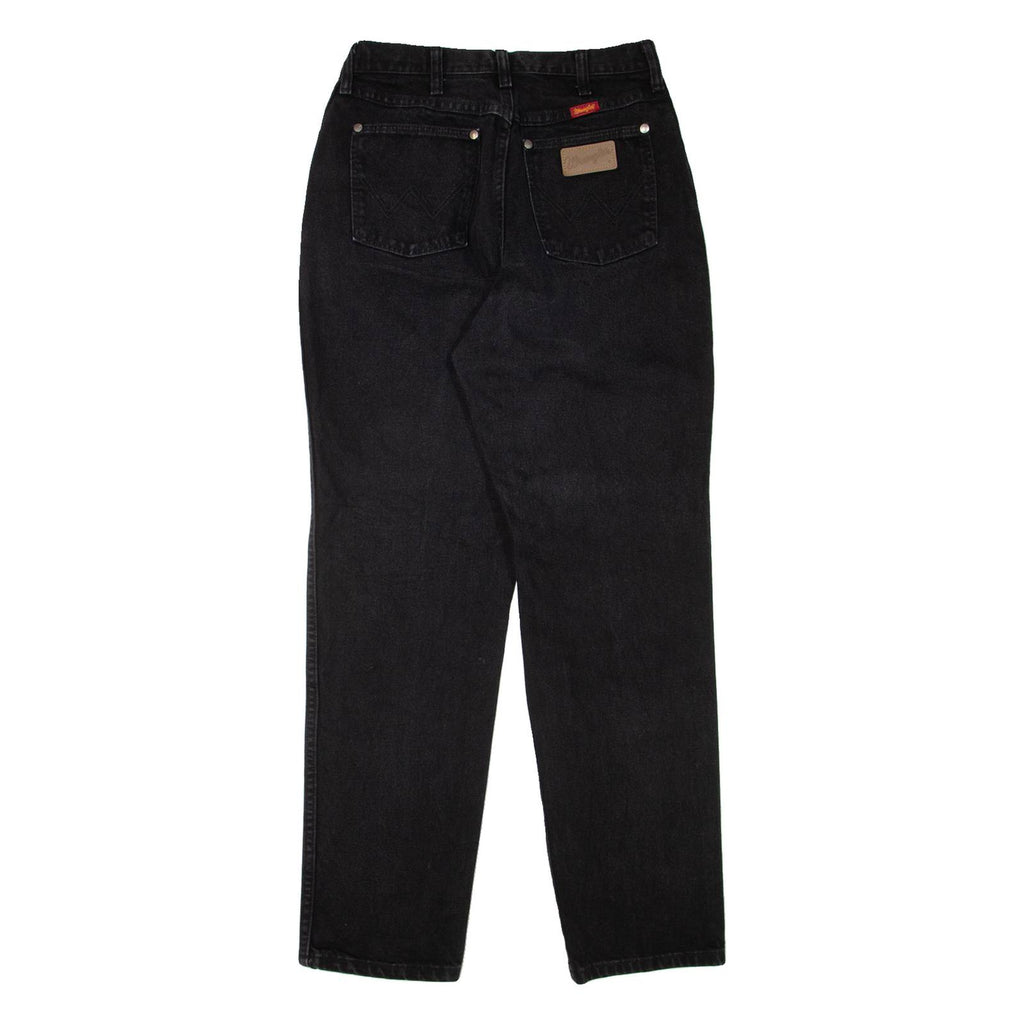 WRANGLER Womens Jeans Black Regular Mom W27 L32
