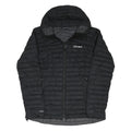 BERGHAUS Womens Black Outdoor Jacket UK 16 Polyester Blend Zip Hooded Quilted
