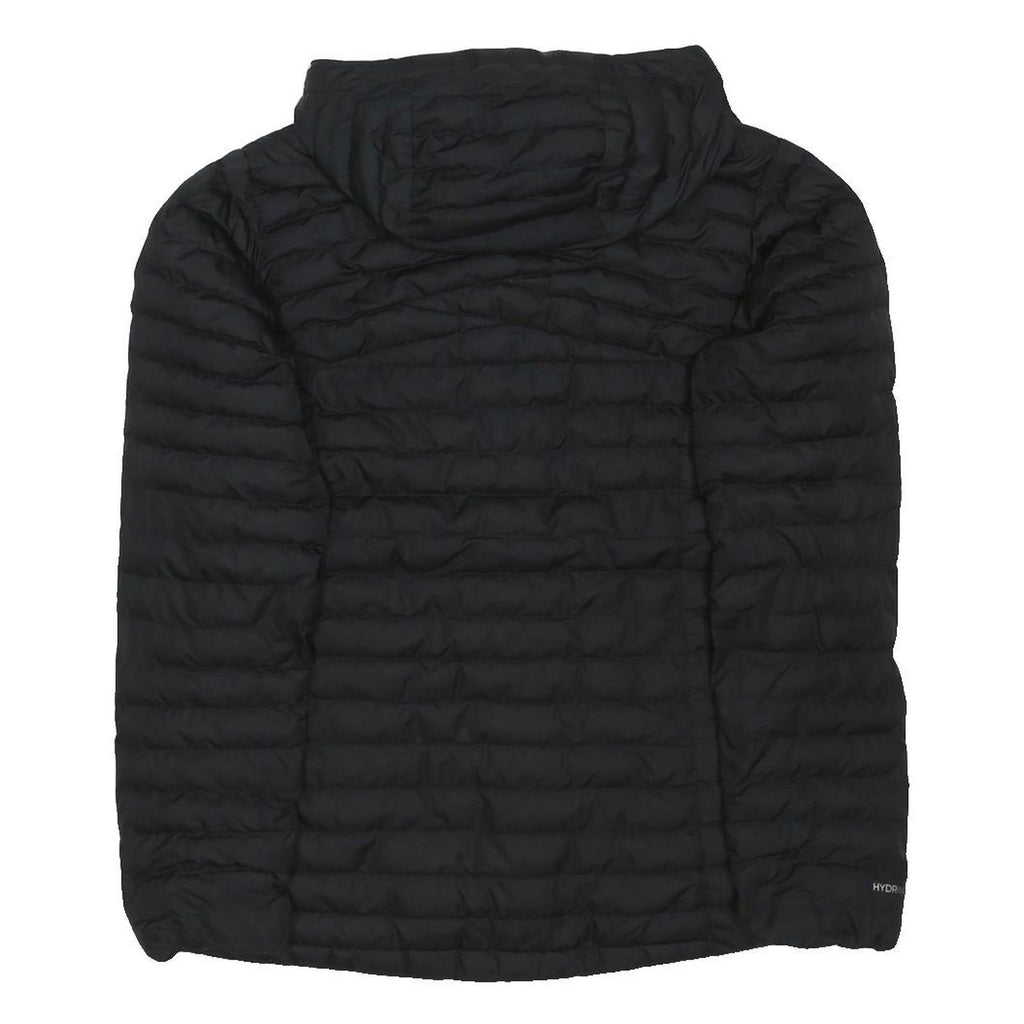 BERGHAUS Womens Black Outdoor Jacket UK 16 Polyester Blend Zip Hooded Quilted